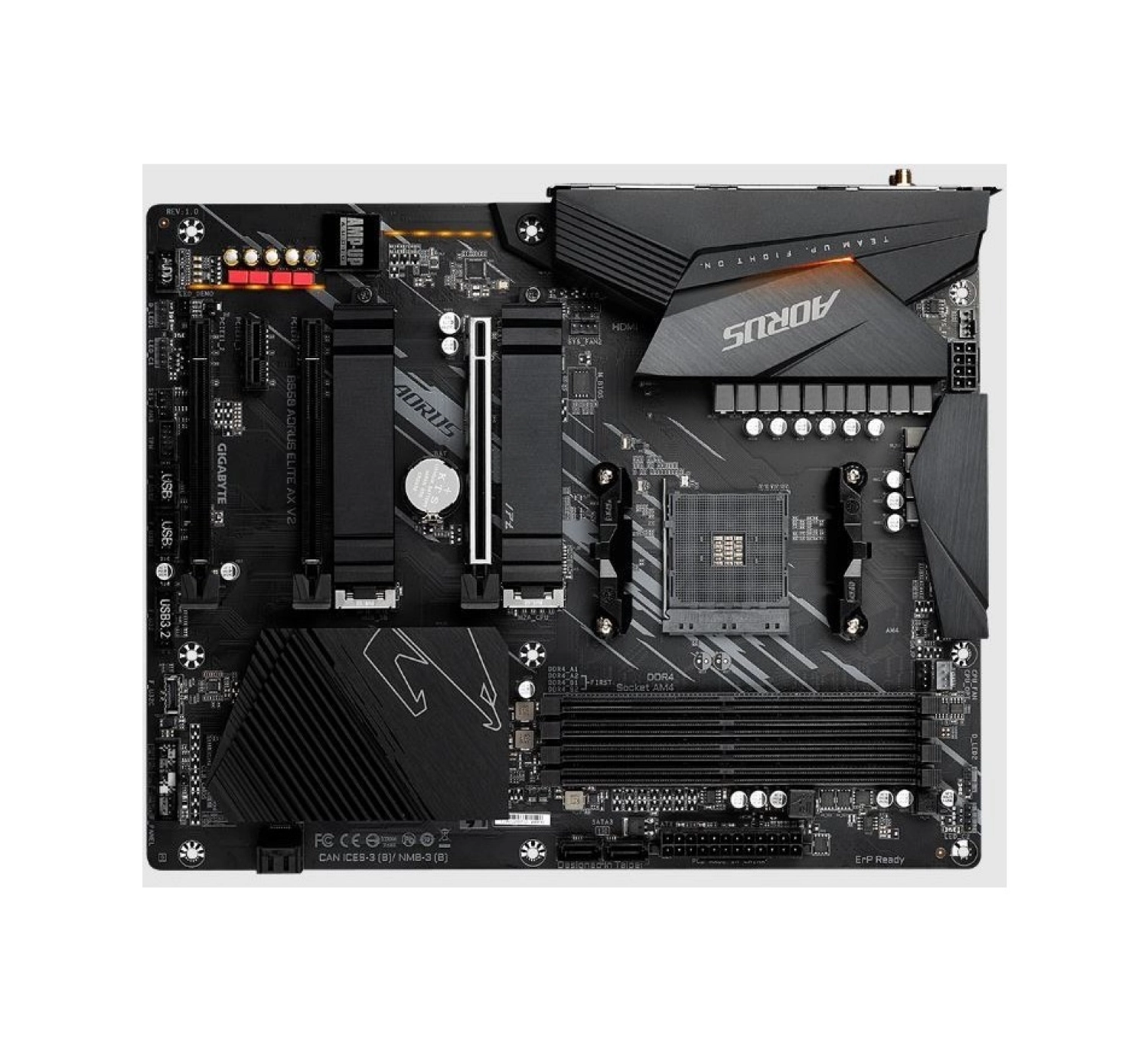 Gigabyte Mab Amd B550 Elite Ax V2 Ddr4 4733Mhz 128 Gb Anakart B550-Aor-Eliteaxv2 - Görsel 3