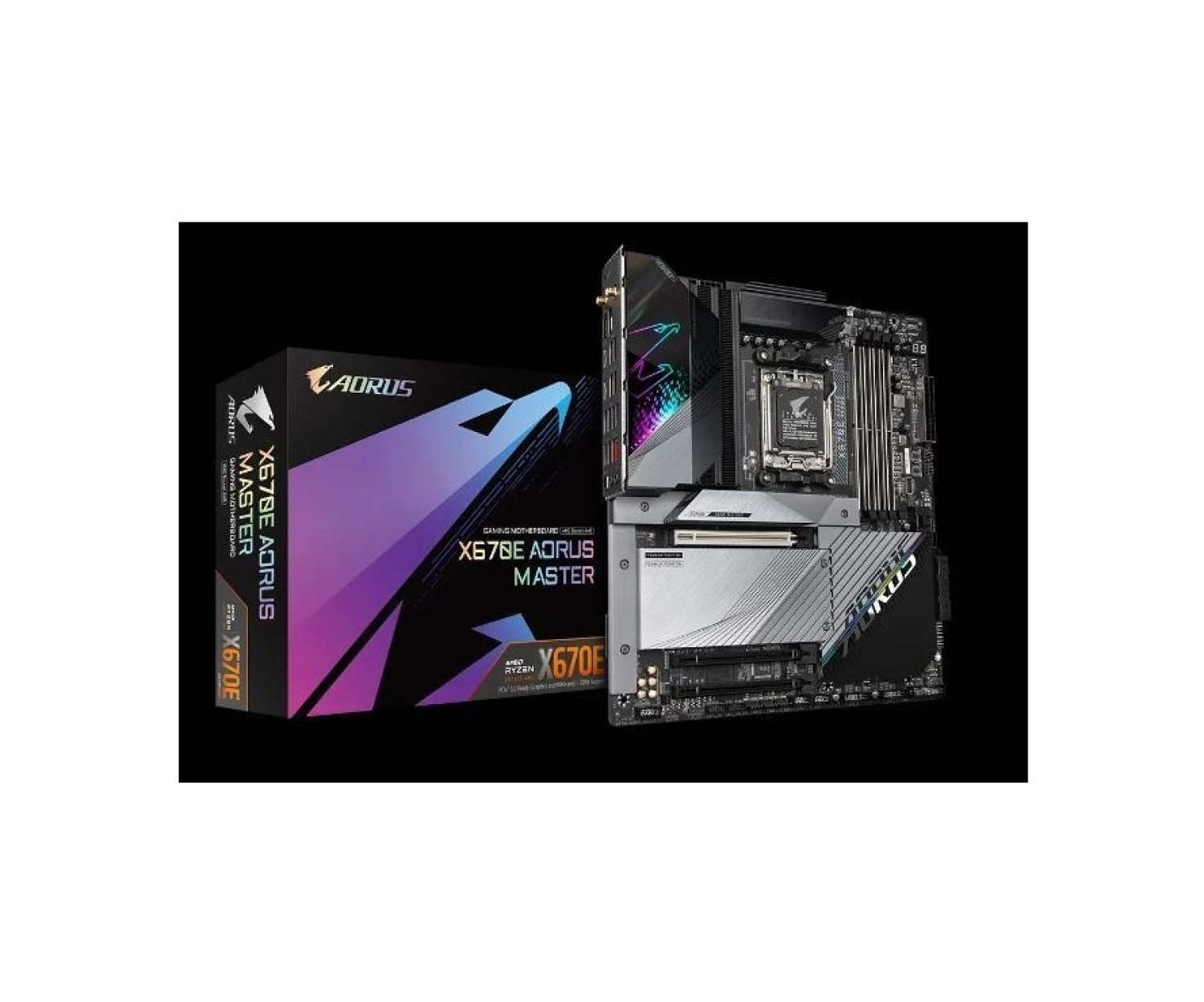 Gigabyte X670E Aorus Master Amd Am5 Ddr5 Atx Anakart ürün görseli