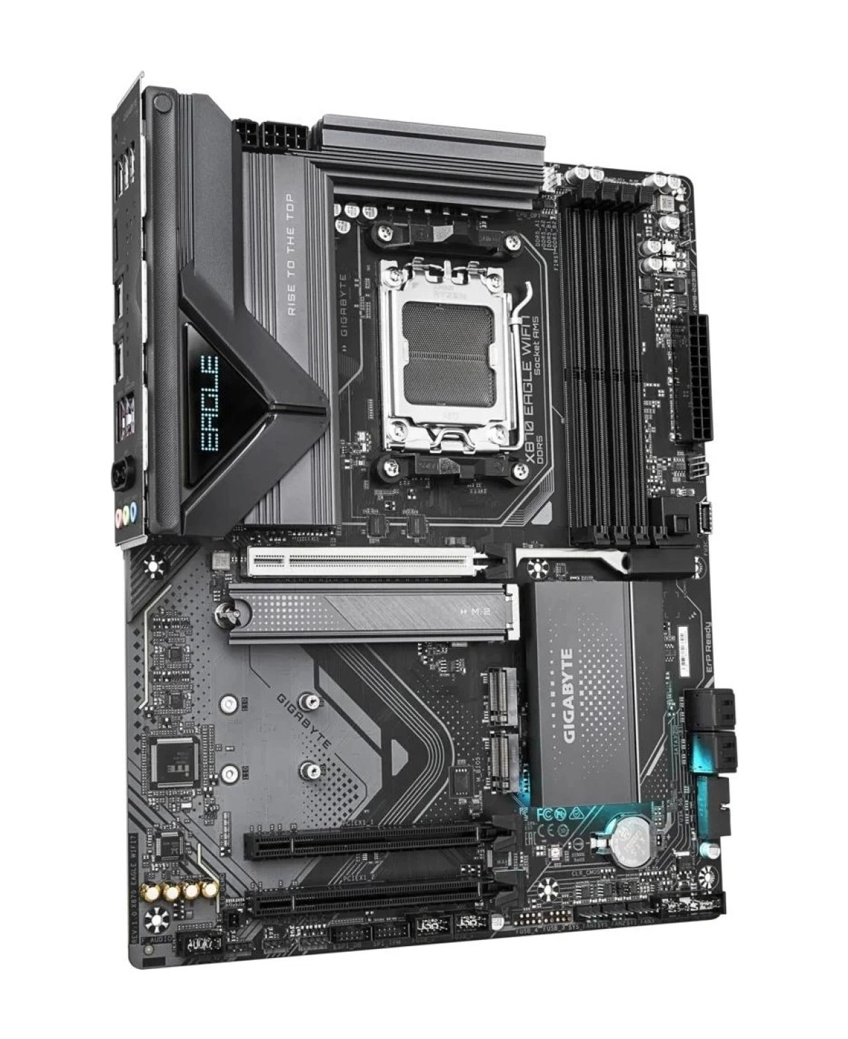 Gigabyte X870 Eagle Wifi 7 Ddr5 8000Mhz (Oc) Rgb M.2 Am5 Atx Anakart - Görsel 3