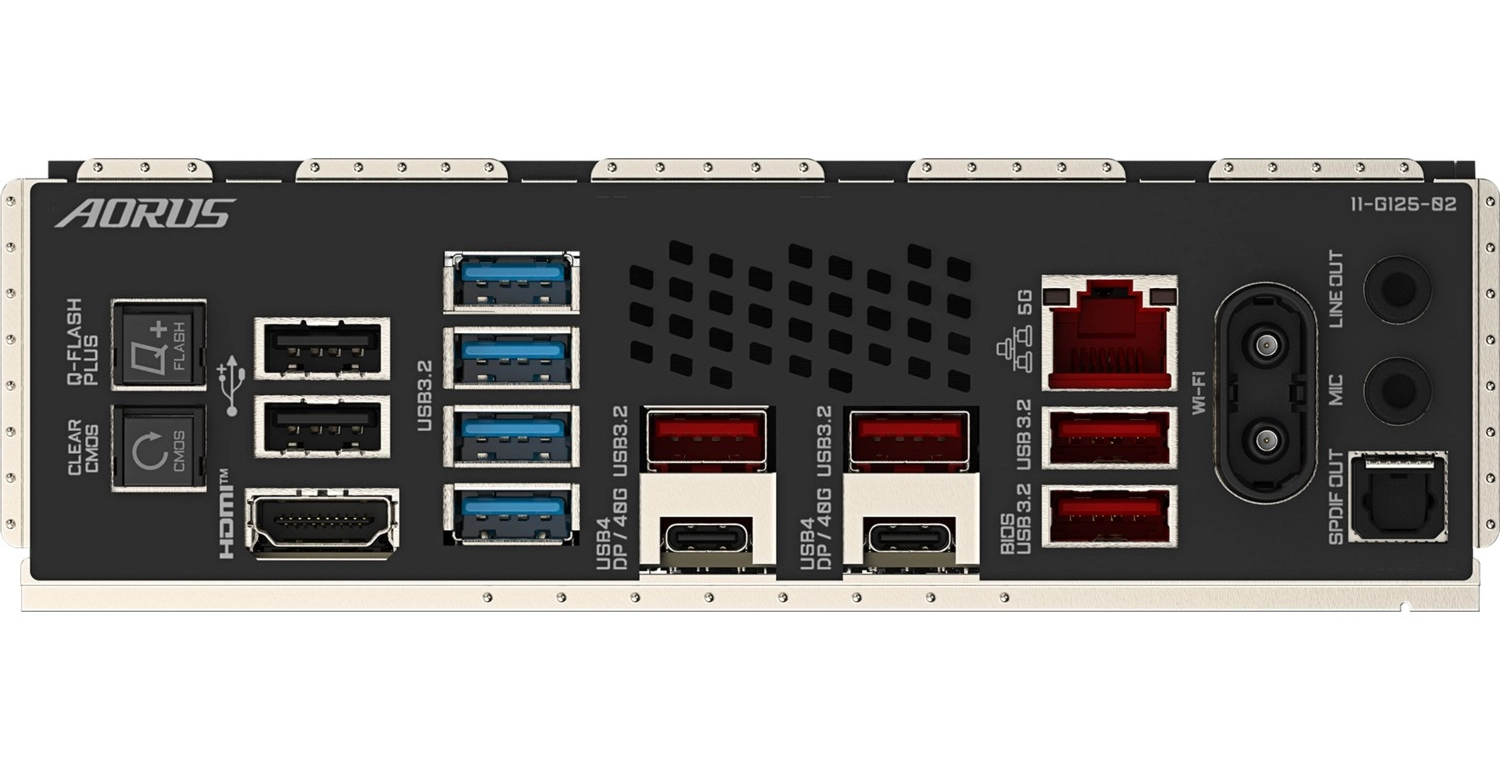 Gigabyte X870E Aorus Master Atx Anakart, Amd X870E Chipset, Ddr5 Bellek, Am5 Soket Tipi - Görsel 4