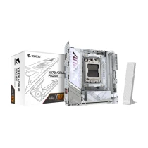 Gigabyte X870I Aorus Pro Ice Anakart, X870, Ddr5, 8400, Am5, Miniıtx