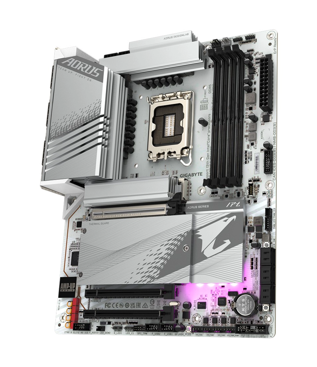 Gigabyte Z790 Aorus Elite Ax Ice Intel Z790 Ddr5 7600Mhz Atx Anakart - Görsel 5