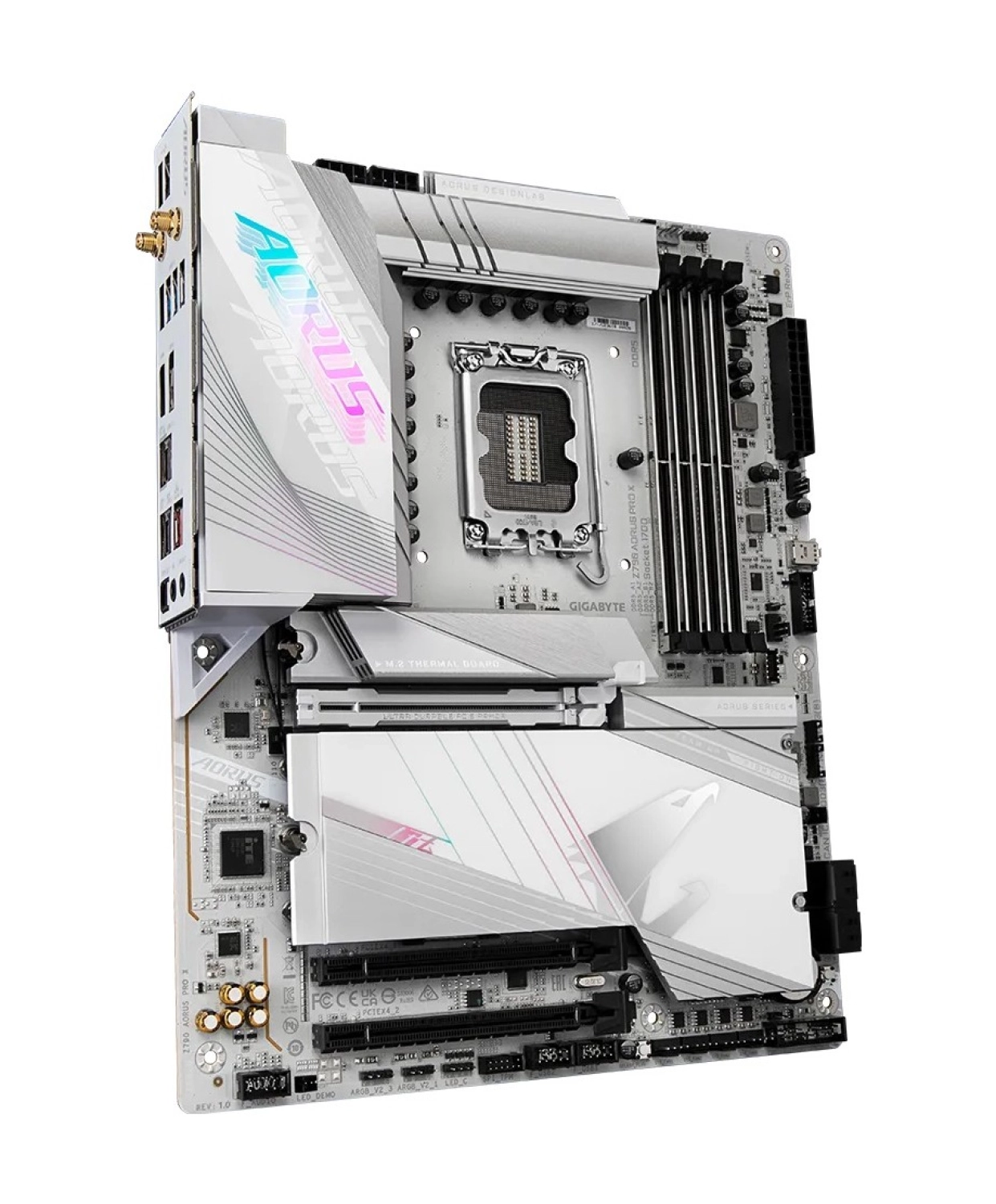Gigabyte Z790 Aorus Pro X Intel Z790 Ddr5 8266Mhz Atx Anakart Z790 Aorus Pro X - Görsel 2