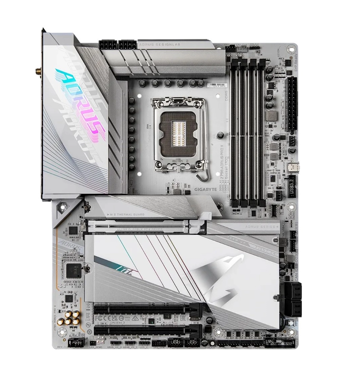 Gigabyte Z790 Aorus Pro X Intel Z790 Ddr5 8266Mhz Atx Anakart Z790 Aorus Pro X ürün görseli