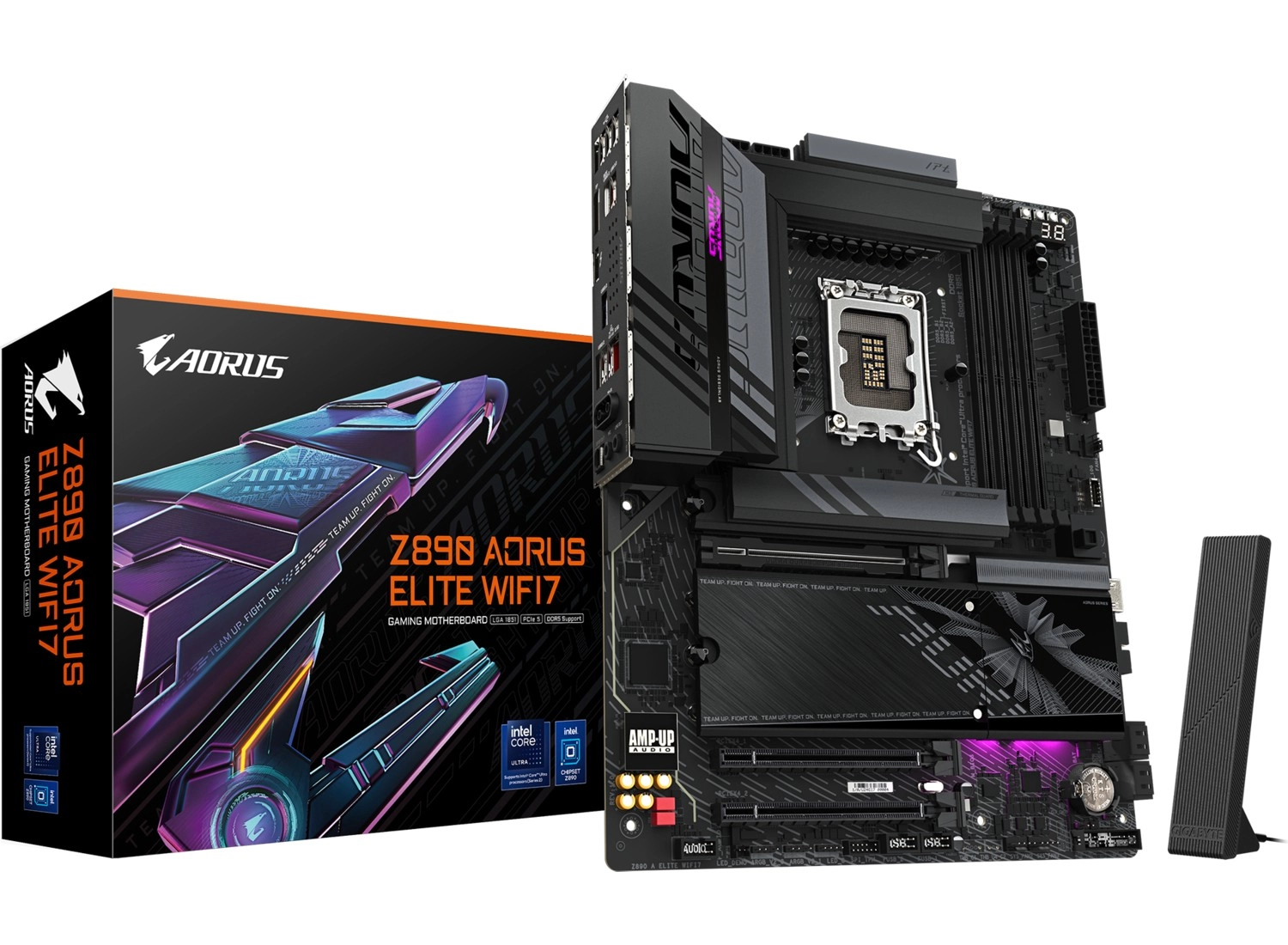 Gigabyte Z890 A Elıte Wıfı7 Atx Anakart, Intel Z890 Chipset, Ddr5 Bellek, Lga 1851 Soket Tipi - Görsel 3