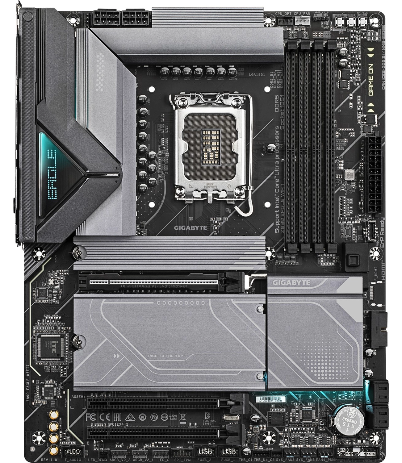 Gigabyte Z890 Eagle Wifi7 8000 Mhz Ddr5 Atx Lga1851 Anakart ürün görseli