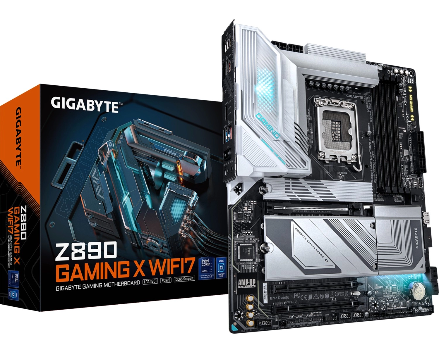 Gigabyte Z890 Gaming X Wifi7 8000 Mhz Ddr5 Atx Lga1851 Anakart - Görsel 2