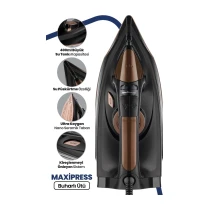 Goldmaster Gm-7613G Maxipress Gold 2200 W Buharlı Ütü