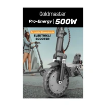 Goldmaster Pro-Energy 500W Ön Arka Süspansiyon 10” Patlamaz Tekerlikli Elektrikli Scooter
