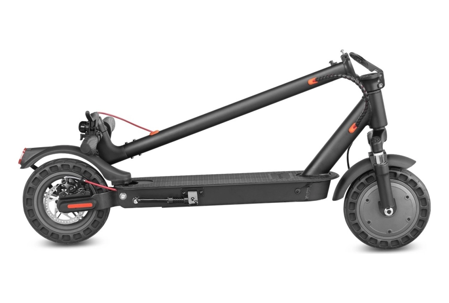 Goldmaster Scooti (Sc-55) 500 Watt Ön Ve Arka Çift Amortisörlü Scooter Black - Görsel 2