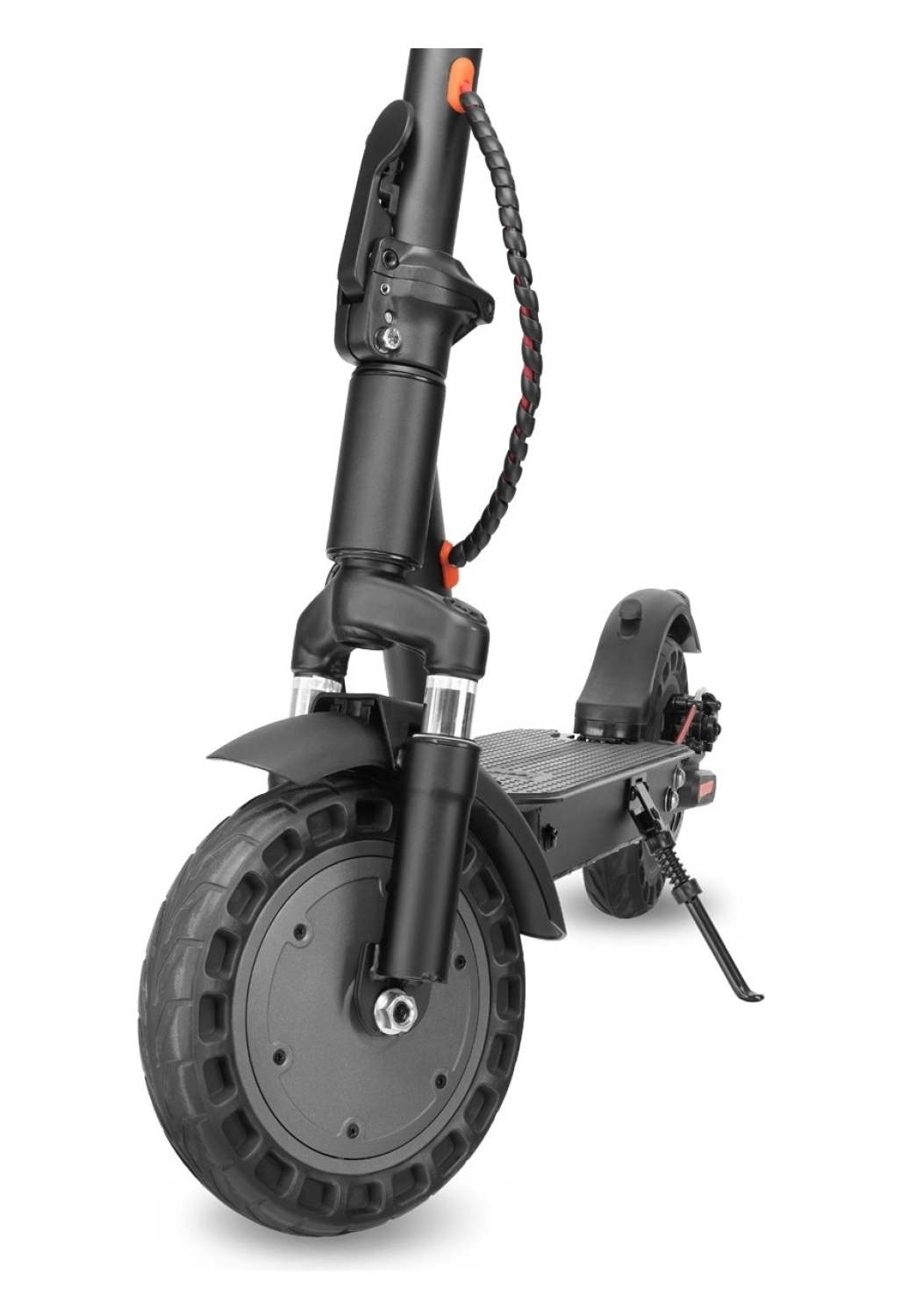Goldmaster Scooti (Sc-55) 500 Watt Ön Ve Arka Çift Amortisörlü Scooter Black - Görsel 3