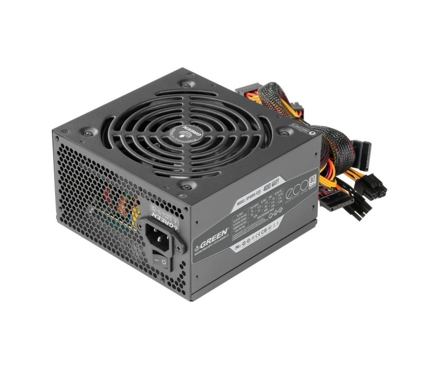 Green Gp400A-Eco Rev3.1 400W 80+ Power Supply Pc Güç Kaynağı - Görsel 2