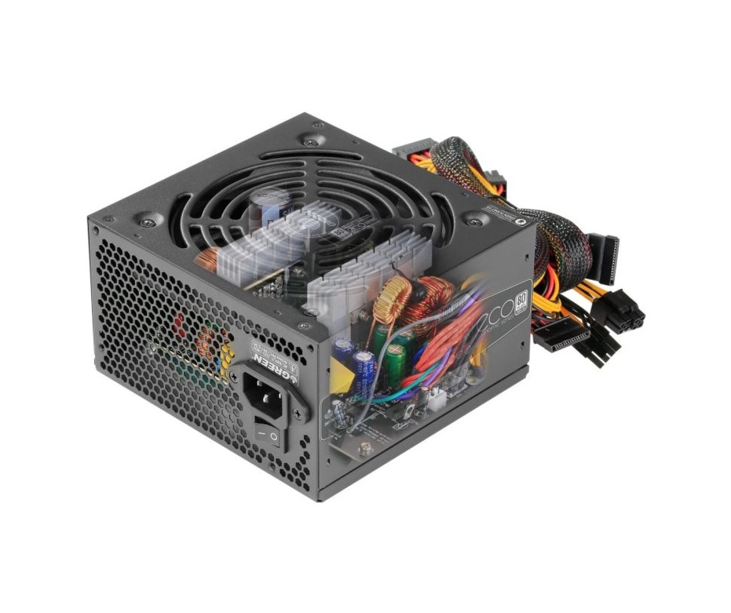 Green Gp400A-Eco Rev3.1 400W 80+ Power Supply Pc Güç Kaynağı - Görsel 3