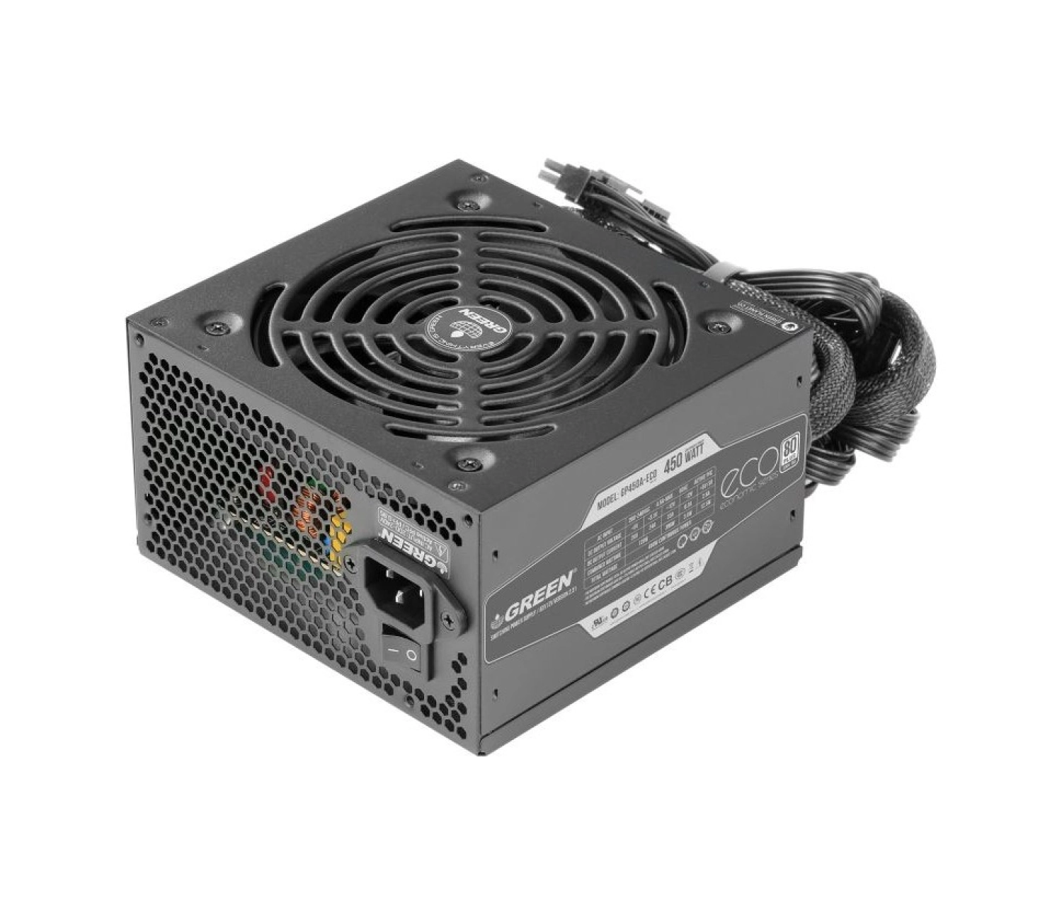 Green Gp450A-Eco Rev3.1 450W 80+ Power Supply Pc Güç Kaynağı ürün görseli