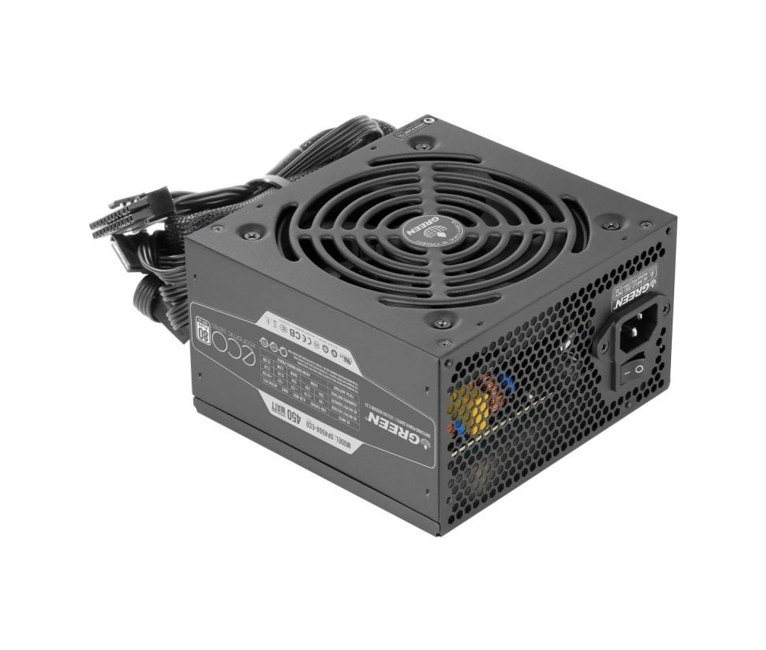 Green Gp450A-Eco Rev3.1 450W 80+ Power Supply Pc Güç Kaynağı - Görsel 3