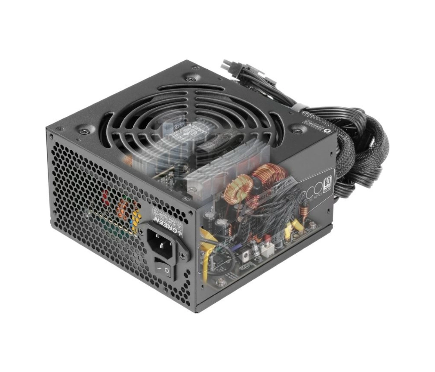 Green Gp500A-Eco Rev3.1 500W 80+ Power Supply Pc Güç Kaynağı - Görsel 2
