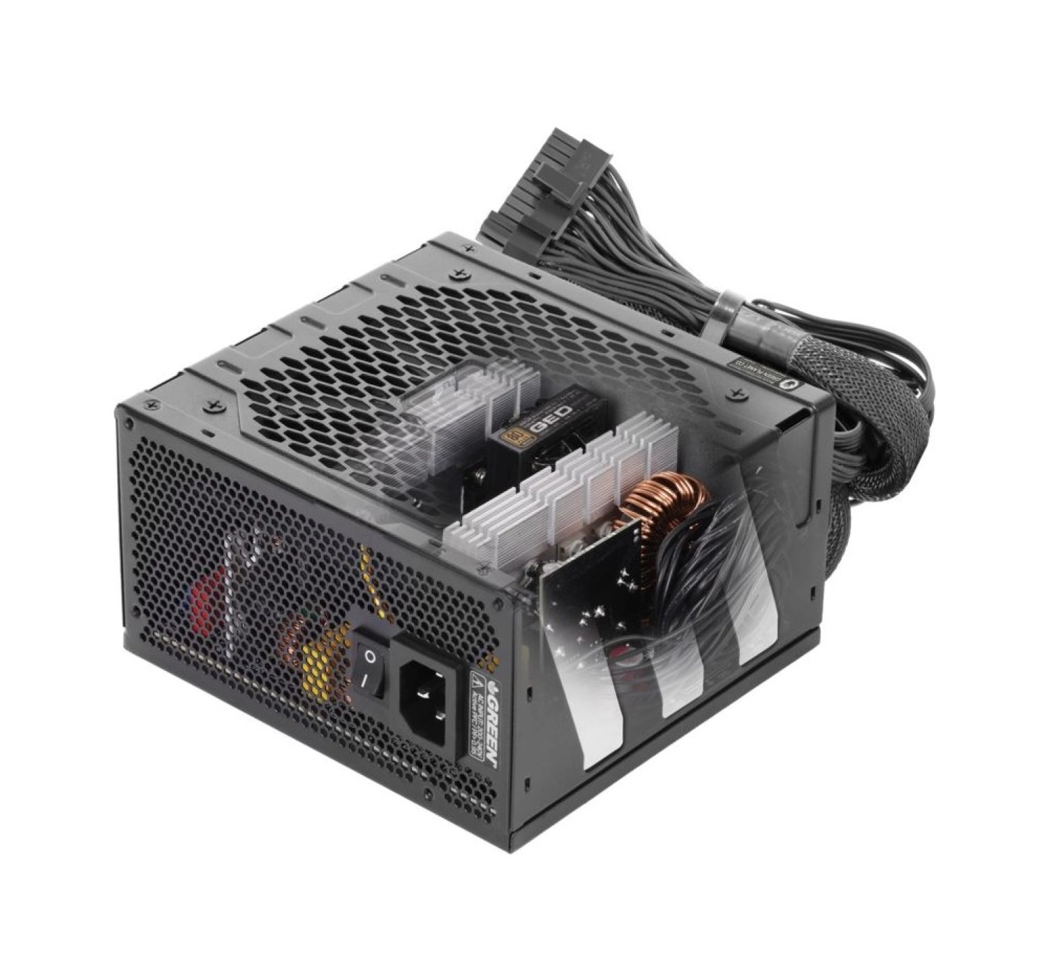 Green P800A-Ged Skd Eco 800W 80+ Bronze Power Supply Pc Güç Kaynağı - Görsel 3