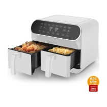Groove Max Plus Xxl Çift Hazneli 8 Lt Yağsız Fritöz