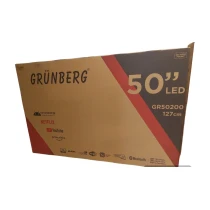 Grünberg Gr50200 4K Ultra Hd 50" 127 Ekran Uydu Alıcılı Android Smart Led Tv