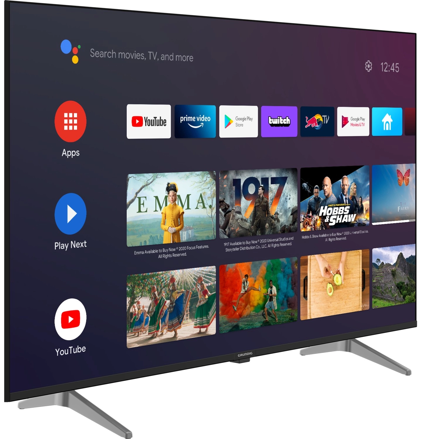 Grundig 65Ghu7000B 65" 165 Ekran Uydu Alıcılı 4K Ultra Hd Smart Led Tv - Görsel 4