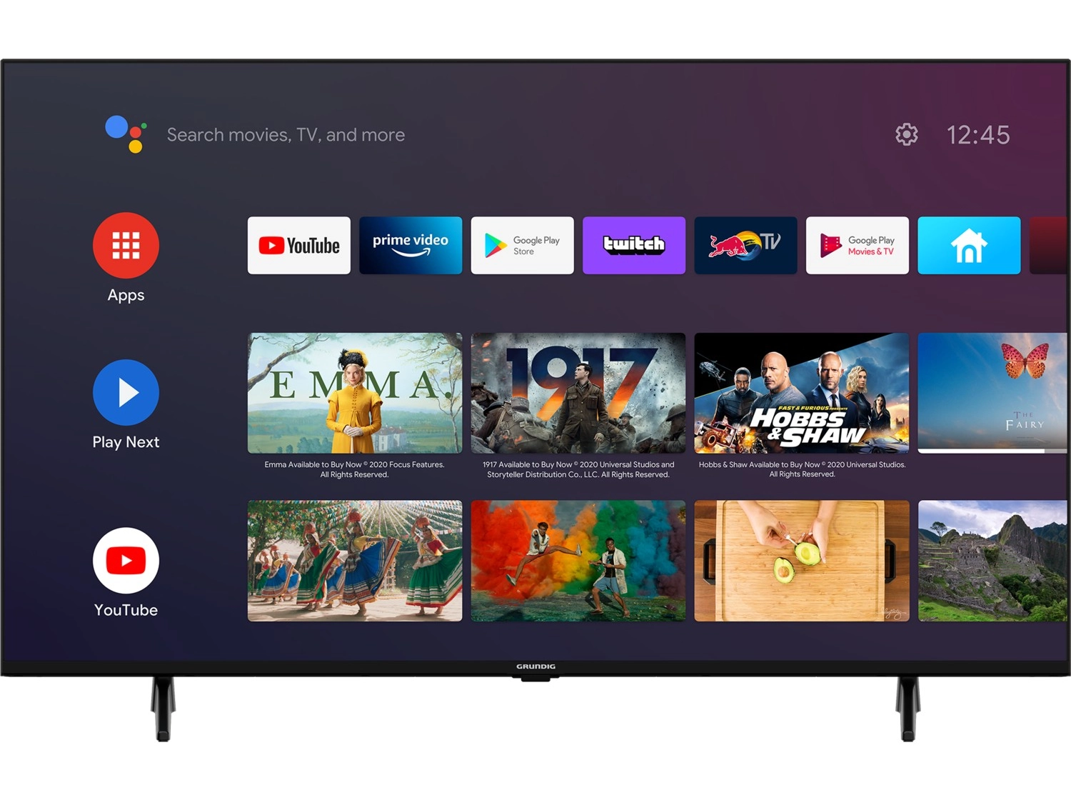 Grundig 65Ghu7000B 65" 165 Ekran Uydu Alıcılı 4K Ultra Hd Smart Led Tv - Görsel 3