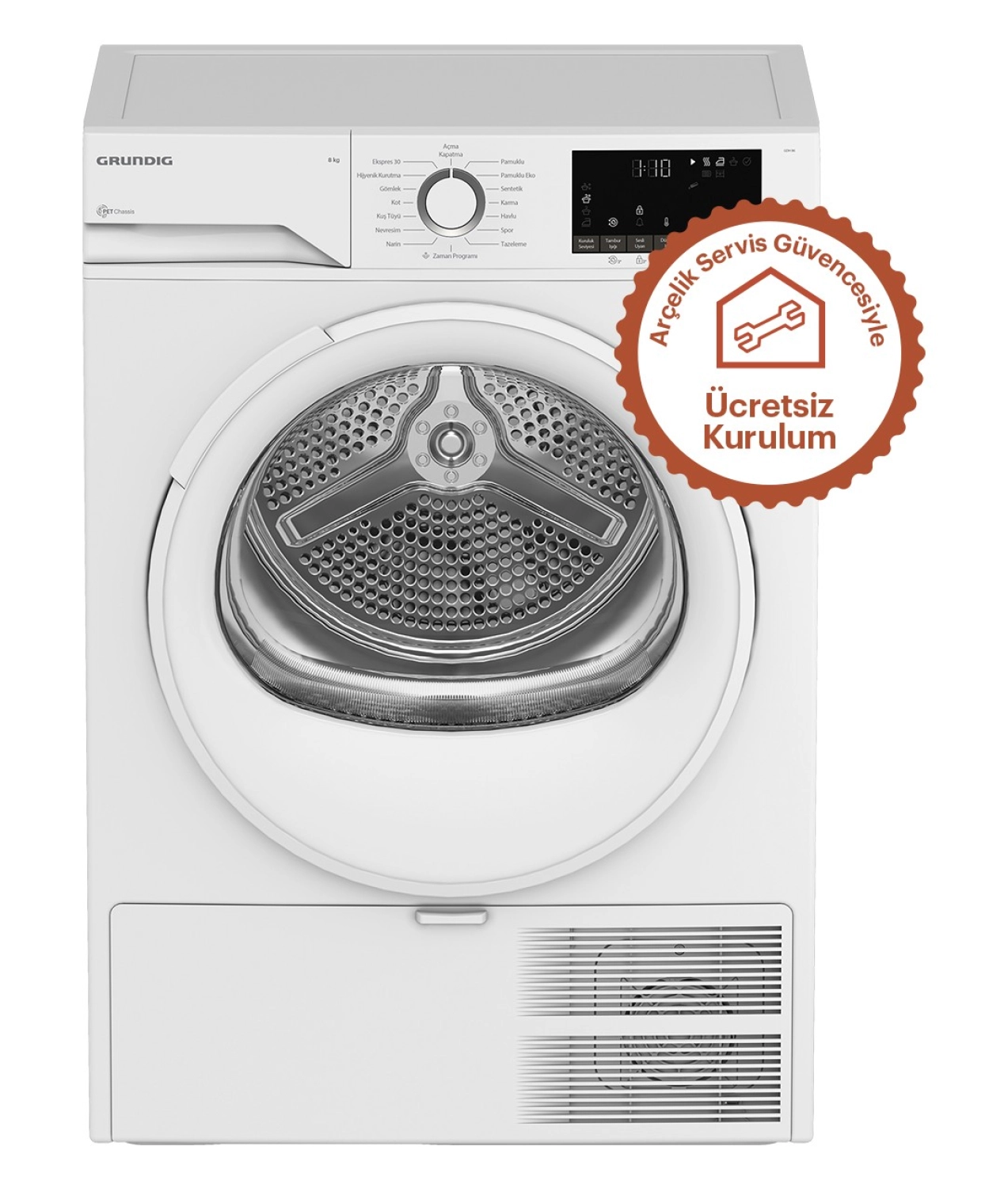 Grundig Gdh 86 Kurutma Makinesi ürün görseli