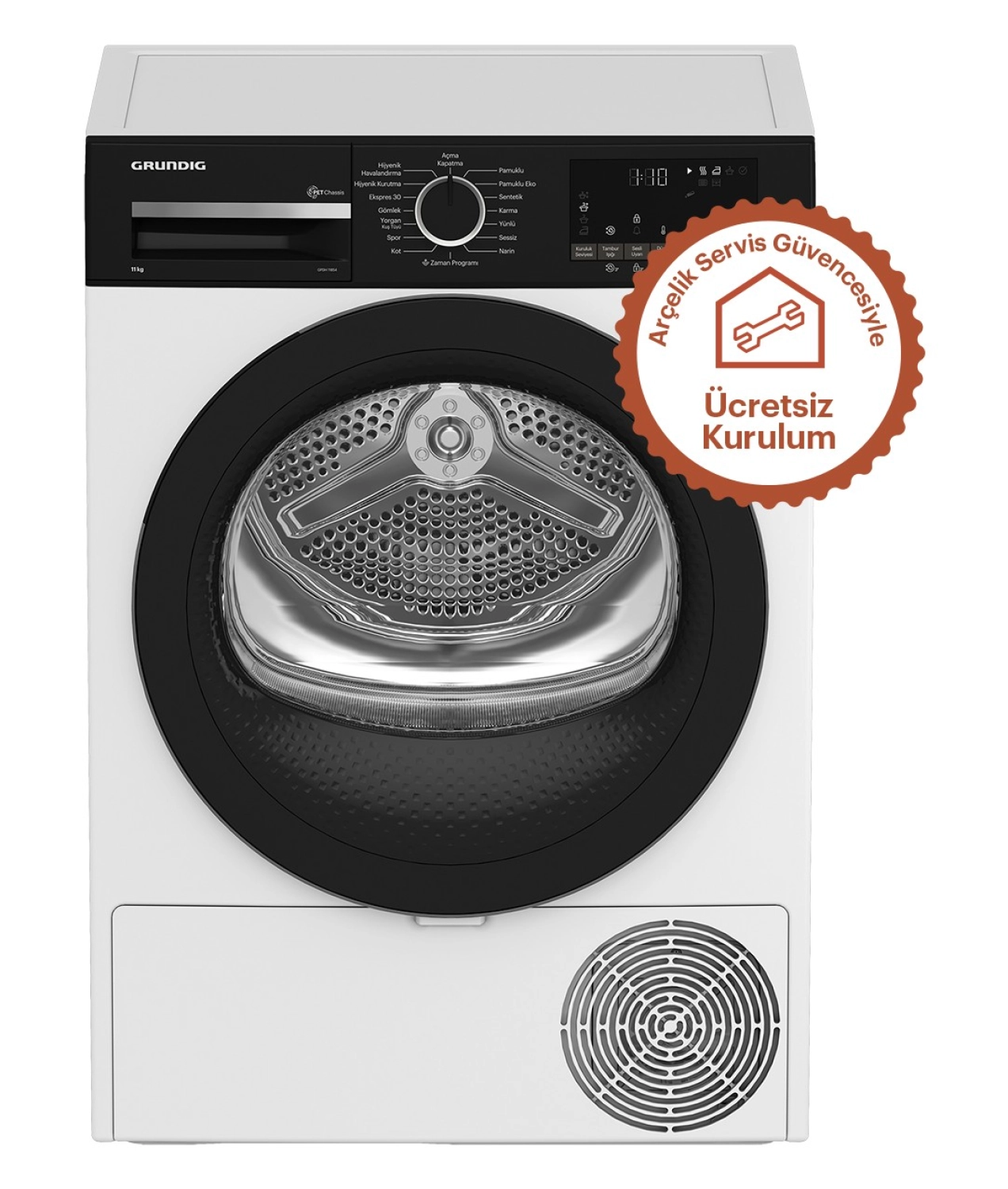 Grundig Gpdh 11854 Kurutma Makinesi ürün görseli