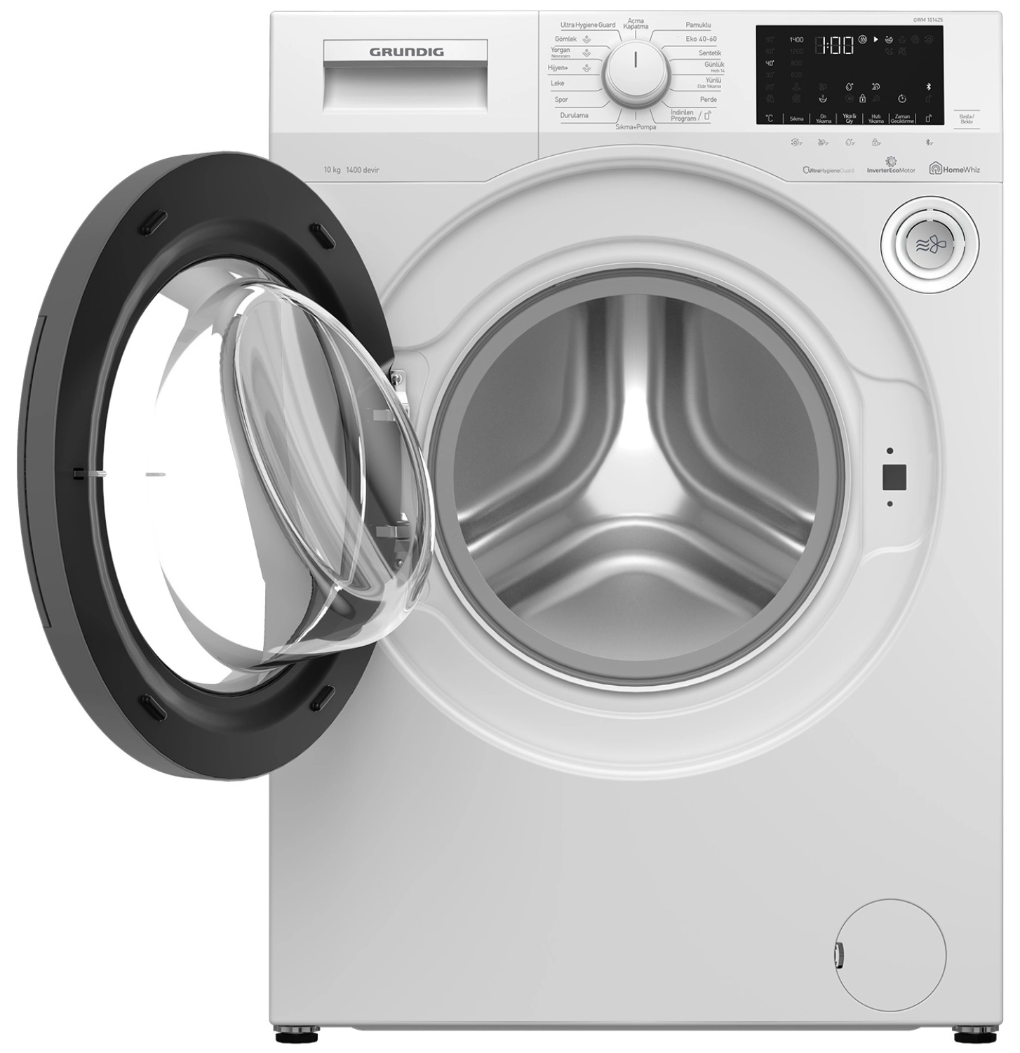 Grundig Gwm 101425 A 10 Kg 1400 Devir Çamaşır Makinesi - Görsel 2