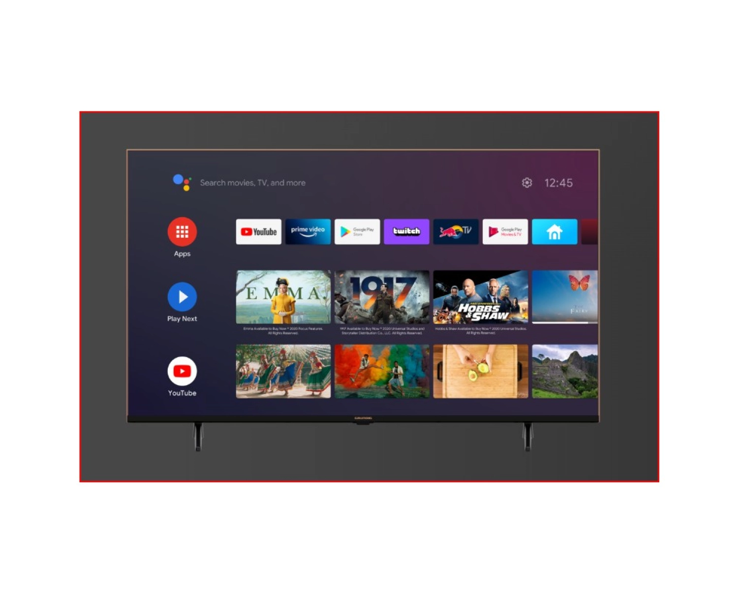 Grundig Tokyo 55 Ghu 7905 C 4K Ultra Hd 55" 140 Ekran Uydu Alıcılı Android Smart Led Tv ürün görseli