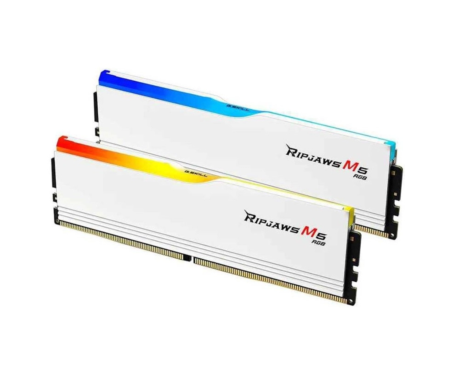 Gskill 32Gb (2X16Gb) Ripjaws M5 Beyaz Rgb Ddr5 6400Mhz Cl36 1.35V Dual Kit Ram - Görsel 3