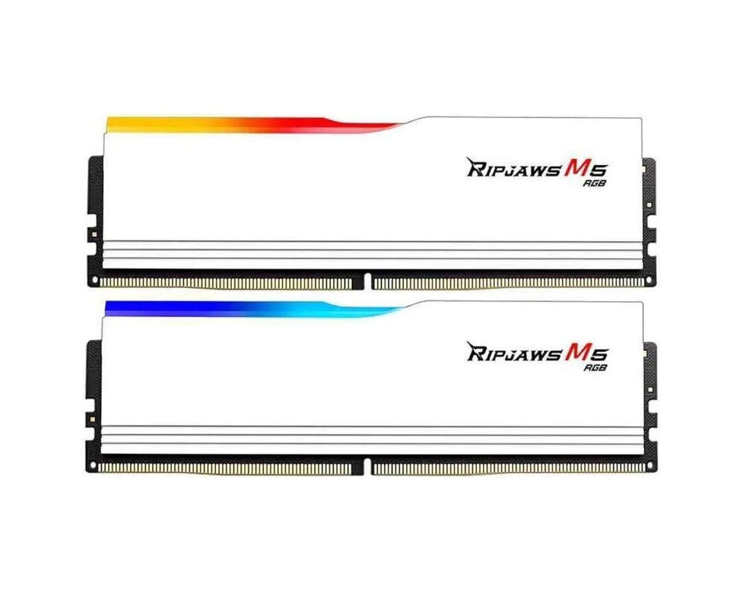 Gskill 32Gb (2X16Gb) Ripjaws M5 Beyaz Rgb Ddr5 6400Mhz Cl36 1.35V Dual Kit Ram - Görsel 2