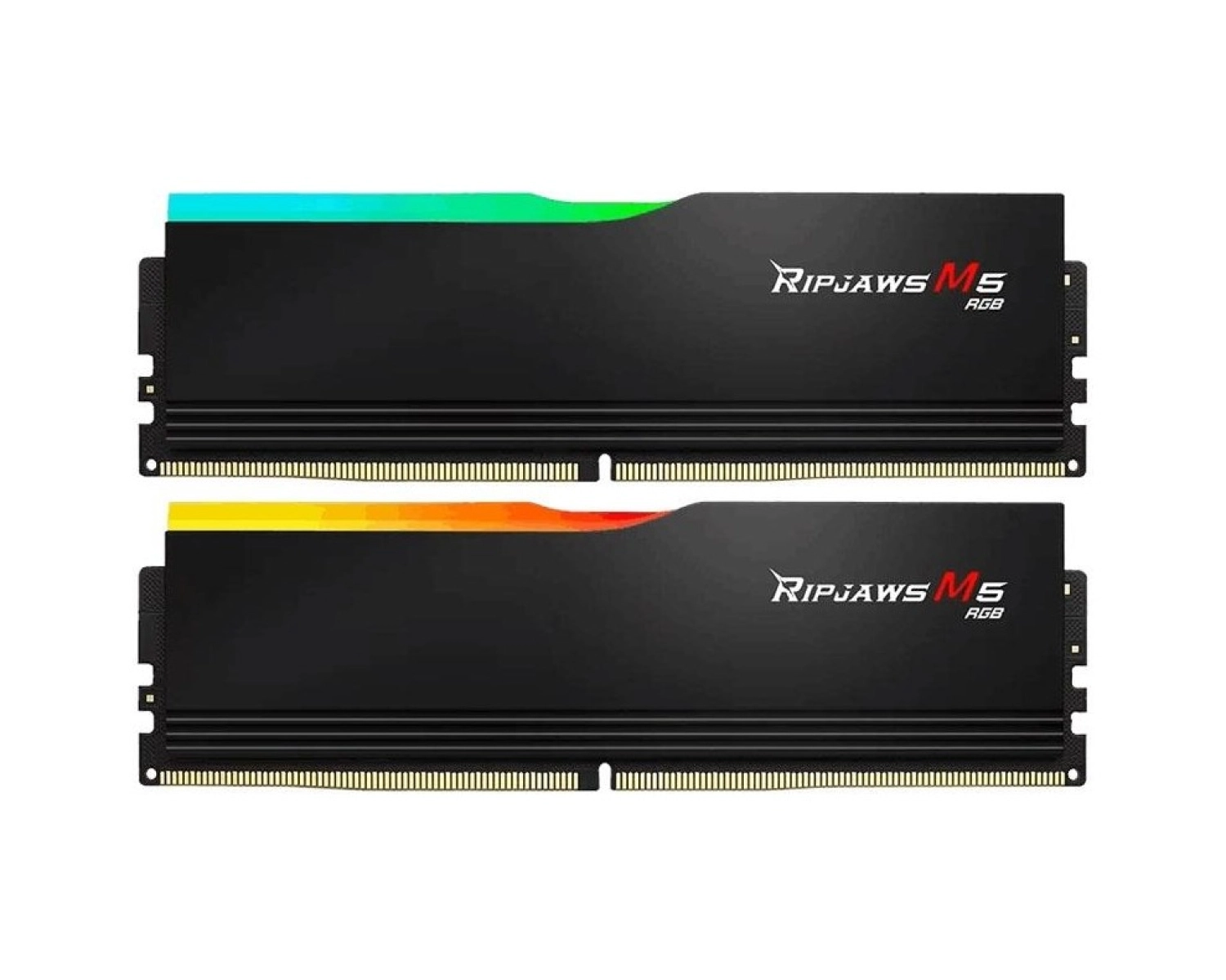 Gskill 32Gb (2X16Gb) Ripjaws M5 Siyah Ddr5 6000Mhz Cl36 1.35V Rgb Pc Ram ürün görseli