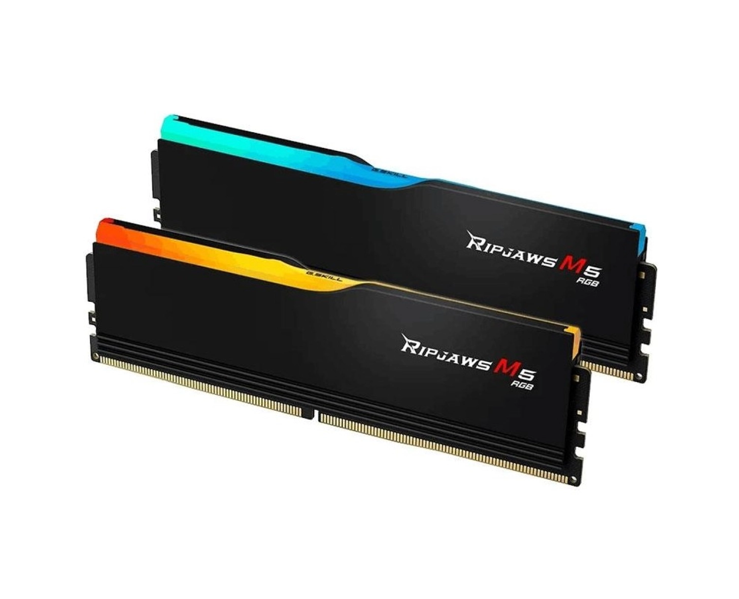 Gskill 32Gb (2X16Gb) Ripjaws M5 Siyah Ddr5 6000Mhz Cl36 1.35V Rgb Pc Ram - Görsel 2