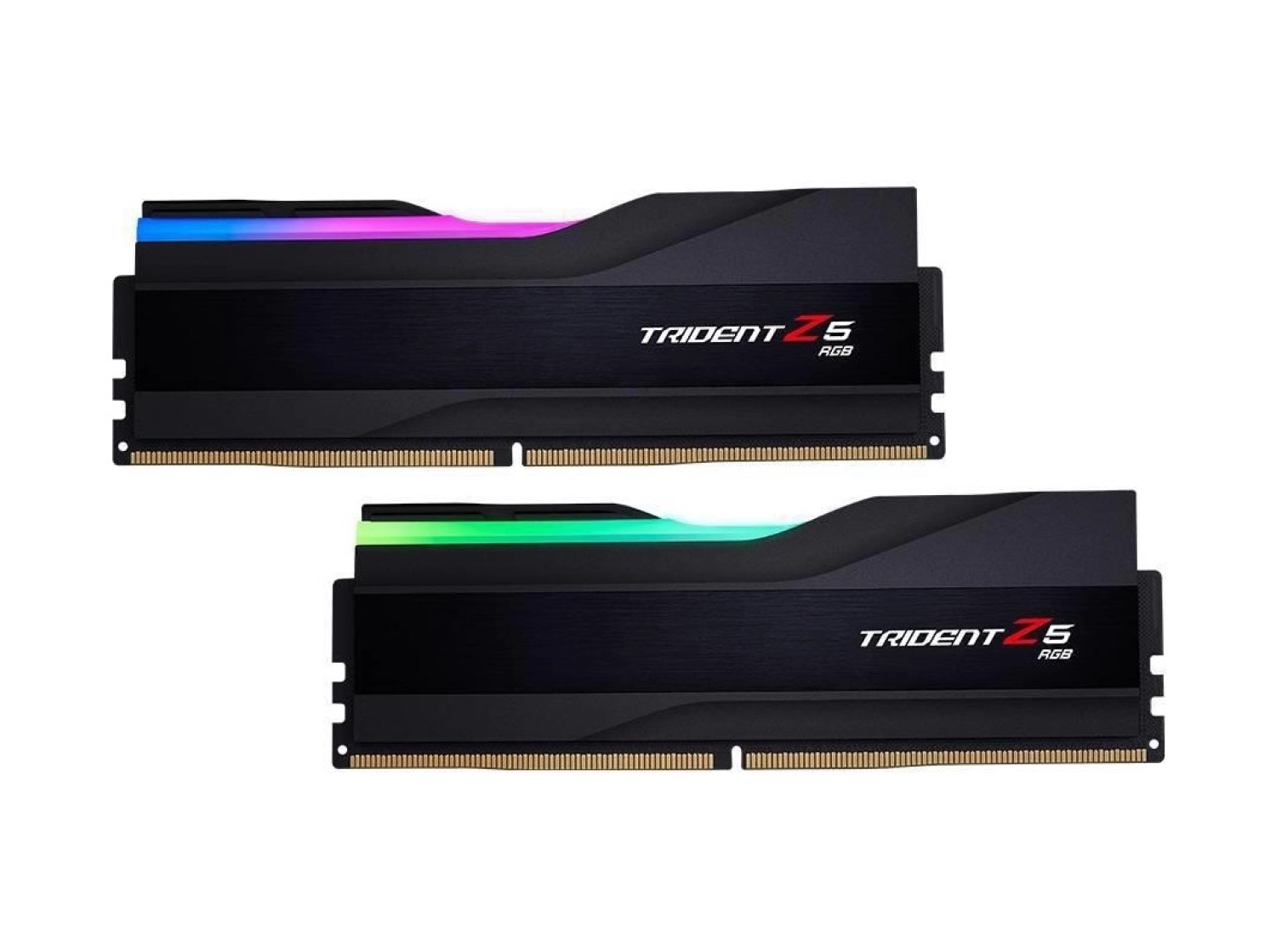 Gskill 32Gb (2X16Gb) Trident Z5 Rgb 7200Mhz Cl34 Ddr5 1.4V Siyah Dual Kit Ram - Görsel 2