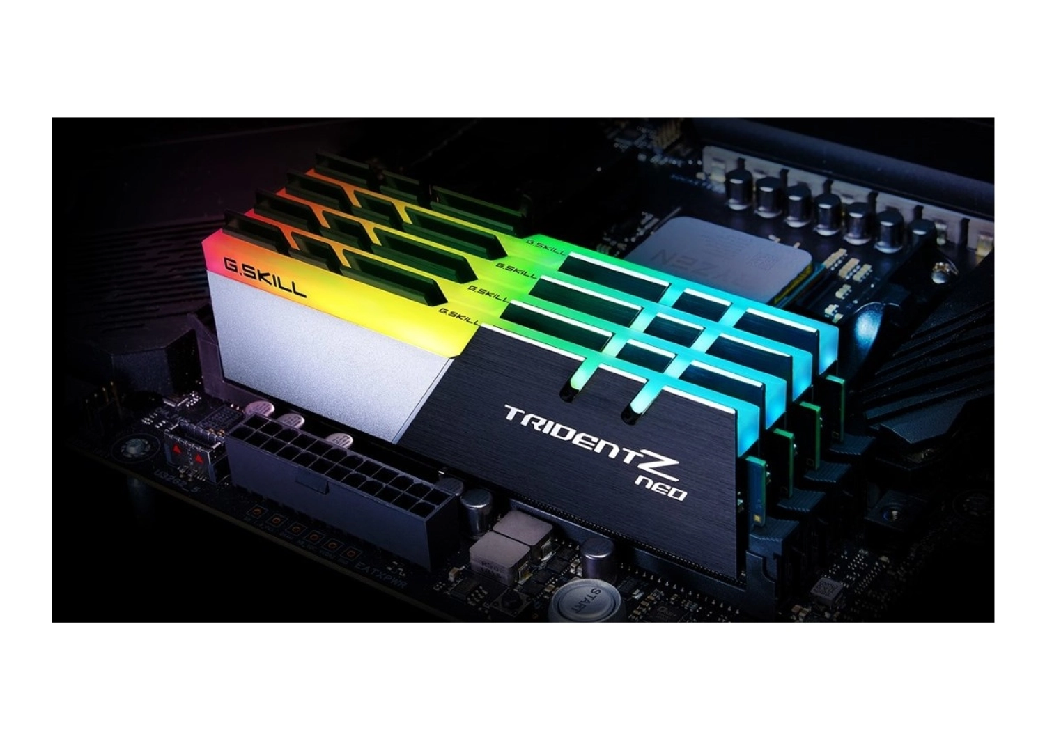Gskill G.skil Trident Z Neo Rgb 64Gb(2X32Gb) 4000Mhz Ddr4 Cl18 Ram (F4-4000C18D-64Gtzn) - Görsel 4