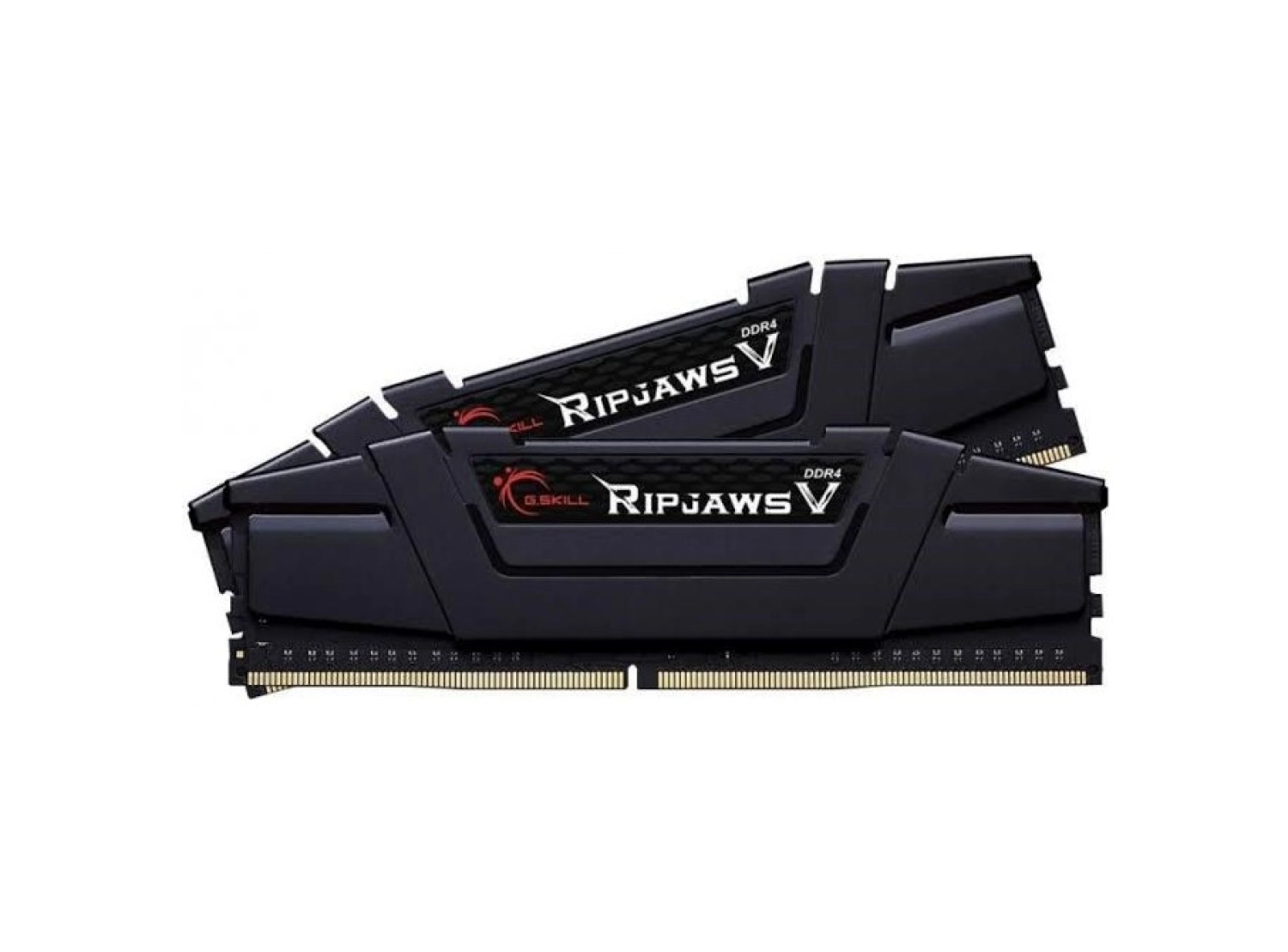 Gskill Ripjawsv 64Gb (2X32) Ddr4 3200Mhz Cl16 Siyah 1.35V Ram (F4-3200C16D-64Gvk) ürün görseli