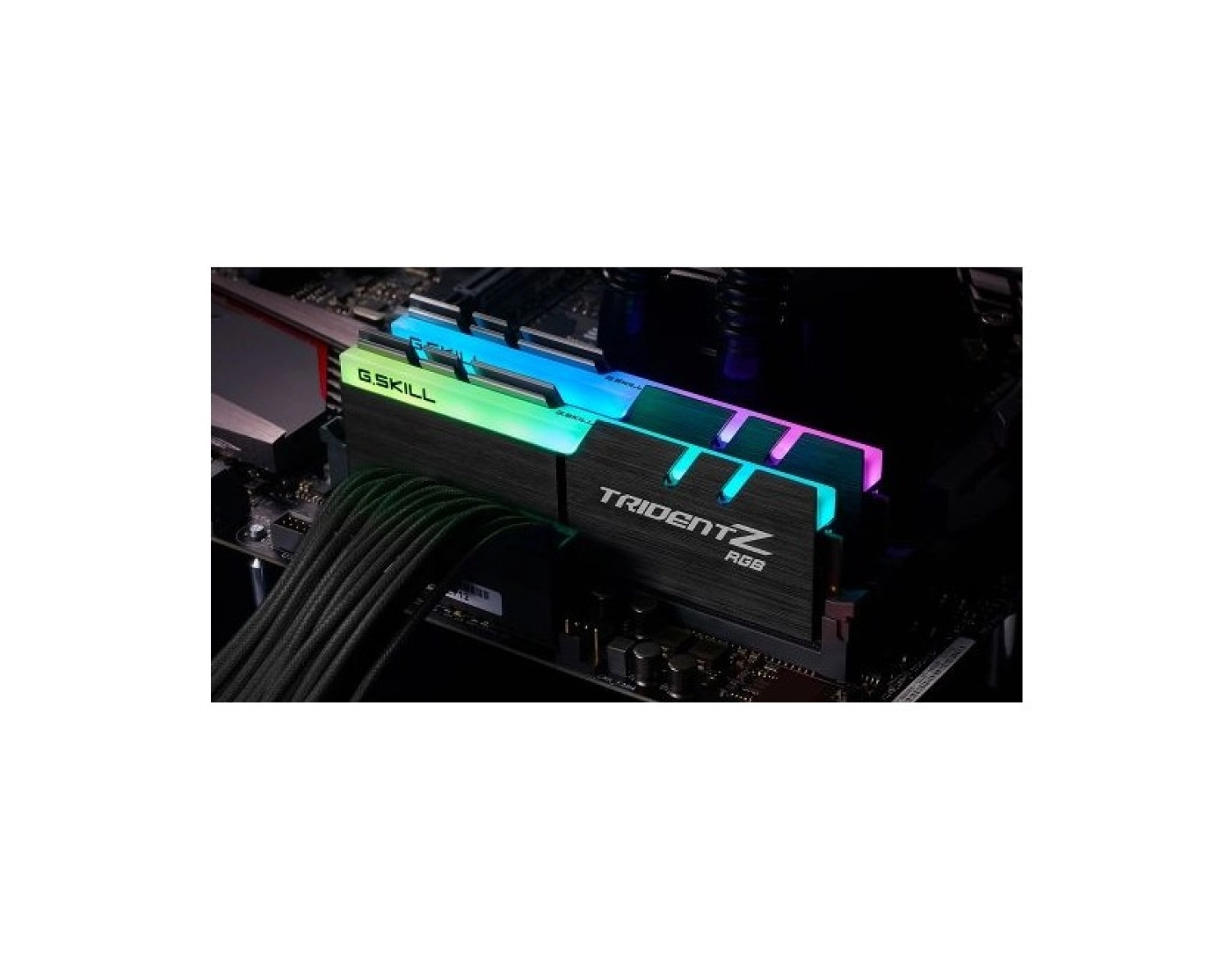 Gskill Trident Z Rgb Led Ddr4-4000Mhz Cl18 32Gb (2X16Gb) Dual (18-22-22-42) 1.4V (F4-4000C18D-32Gtzr) - Görsel 3