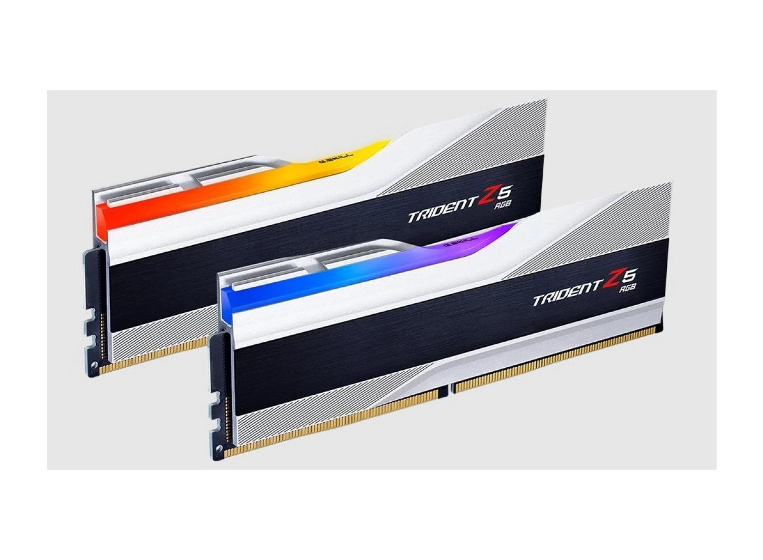 Gskill Trident Z5 Rgb Silver Ddr5-6000Mhz Cl30 64Gb (2X32Gb) F5-6000J3040G32Gx2-Tz5Rs - Görsel 2
