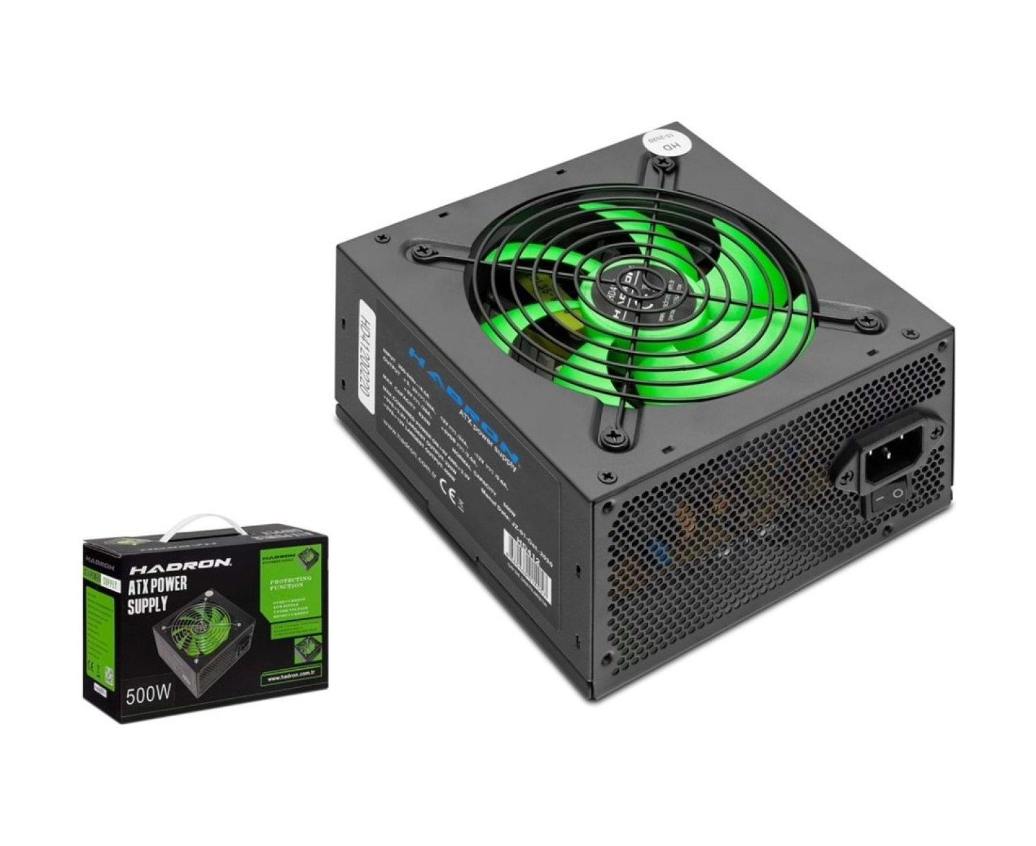 Hadron Hd412 Power Supply 500W Kutulu - Görsel 2