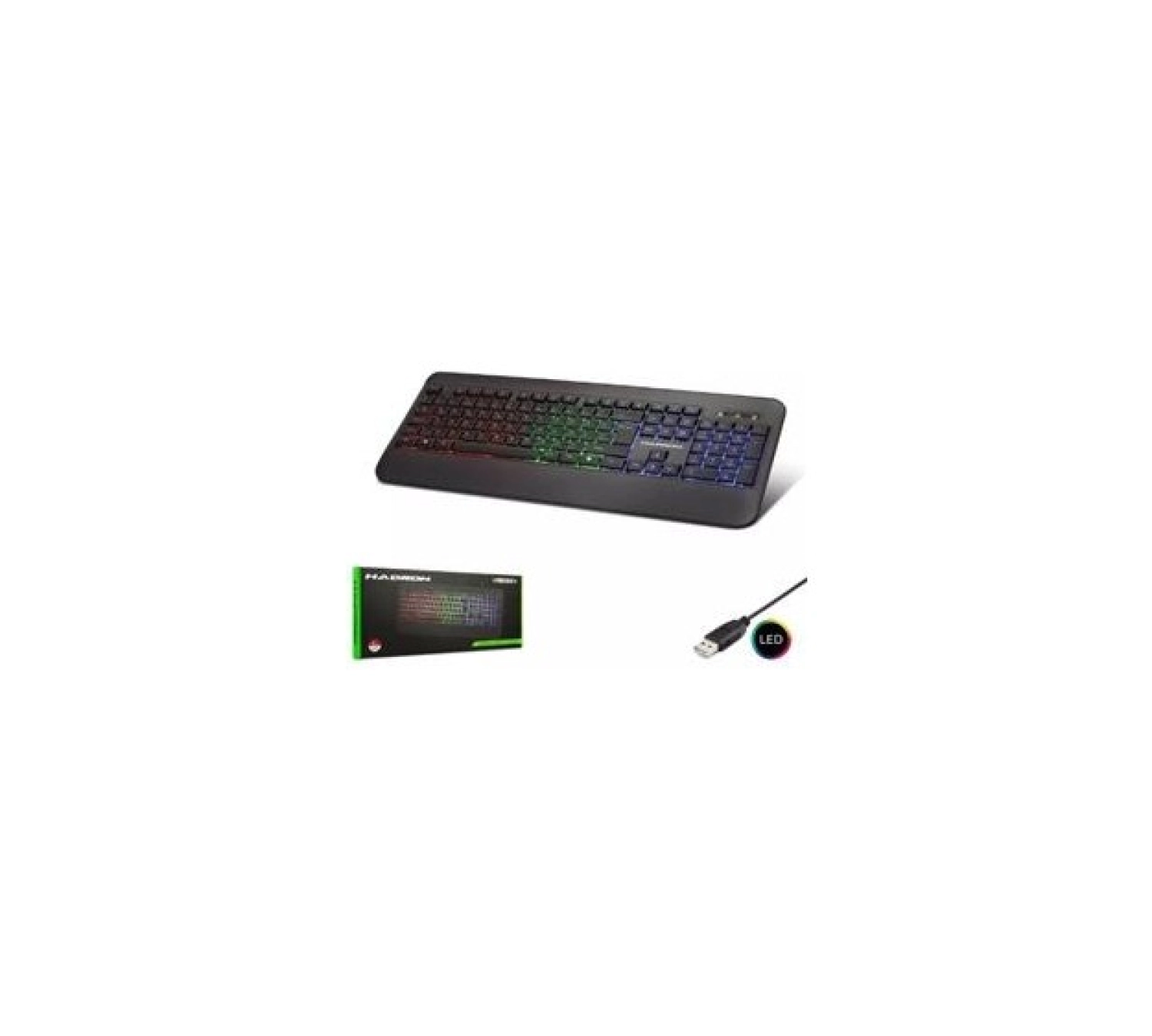 Hadron Hdx2607 Ledli Kablolu Q Klavye - Görsel 3