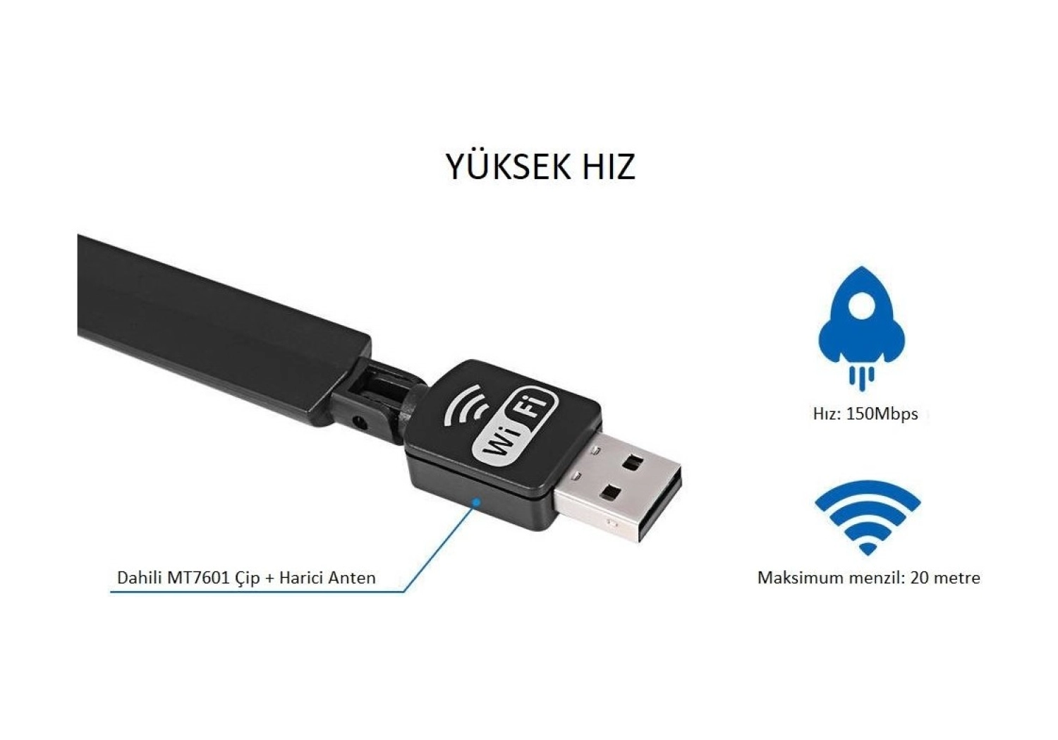 Hadron Pix-Link Lv-Uw10S Kablosuz Adaptör - Görsel 2