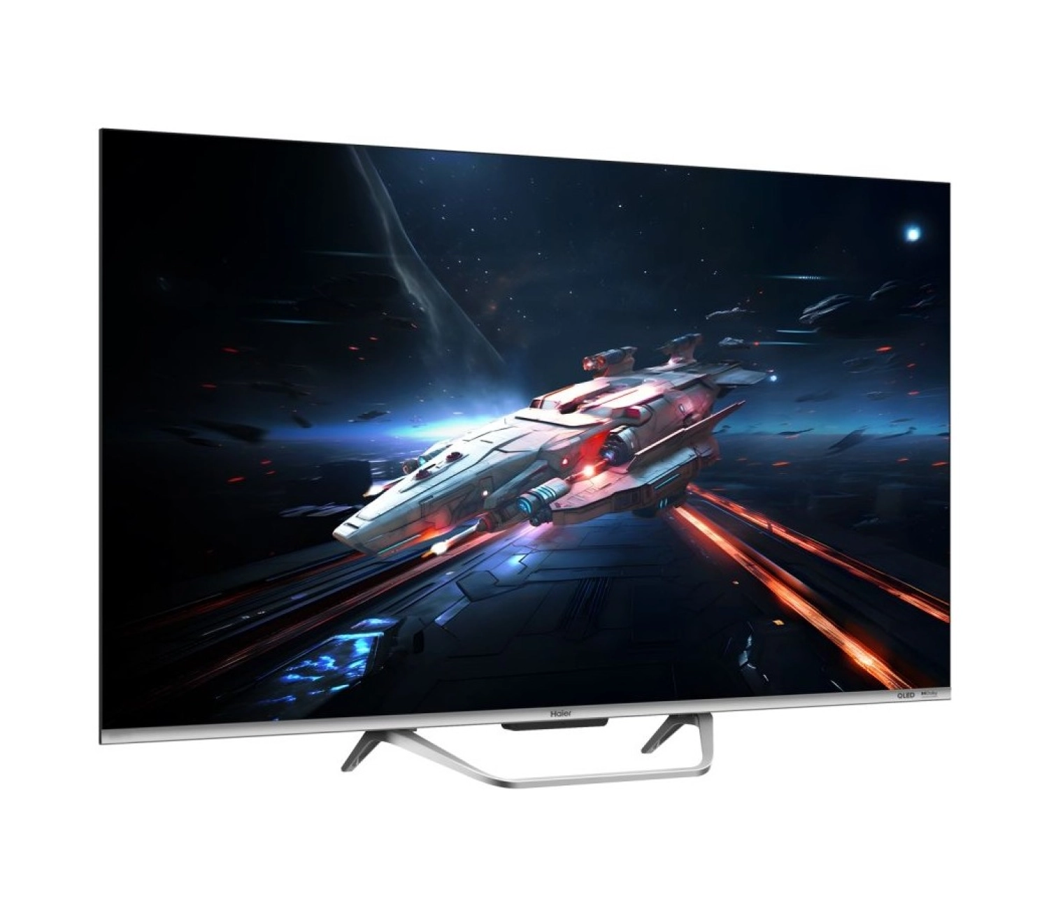 Haier H65Q800Ux 65" 165 Ekran Uydu Alıcılı 4K Ultra Hd Google Smart Qled Tv - Görsel 2