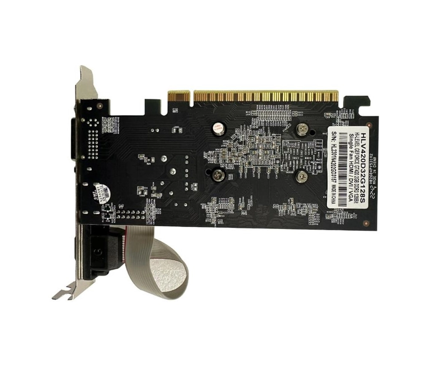 Hi-Level Hı-Level Geforce Gt420 2Gb Ddr3 128Bit 1Xvga 1Xhdmı 1Xdvı Ekran Kartı - Görsel 2