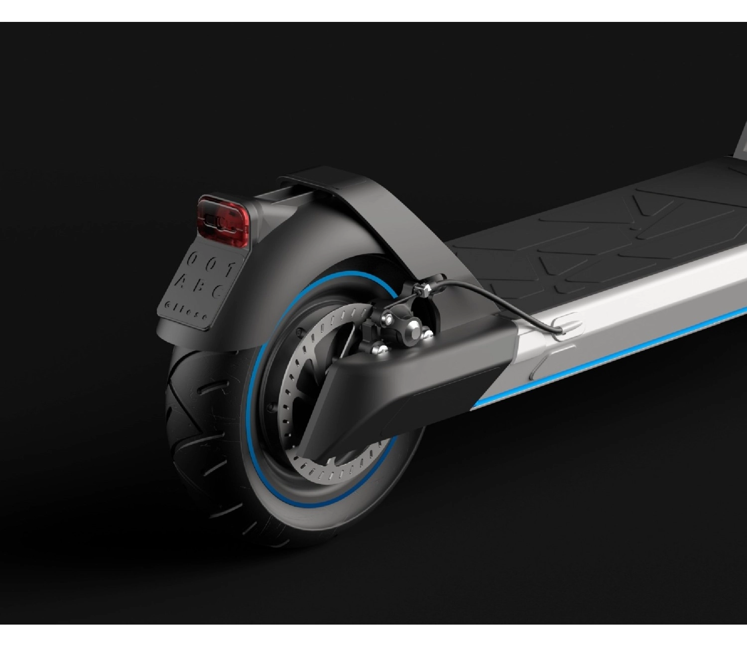 Hifree G1 500 Watt Elektrikli Amortisörlü Scooter 75Km Menzil 40 Km Max Hız Katlanabilir Alüminyum Gövde 10" Lastik - Görsel 7