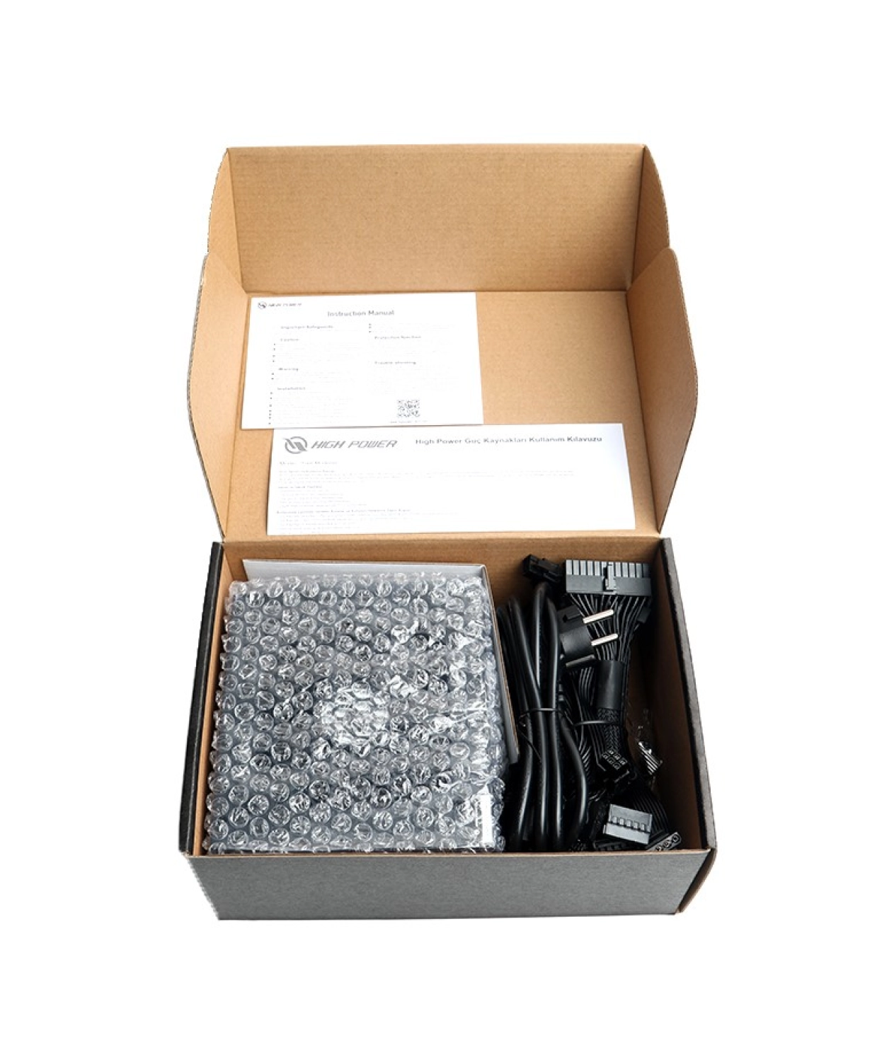 High Power 700W 80+ Gold 12Cm Fanlı Güç Kaynağı (Hp1-J700Gd-F12S) - Görsel 4