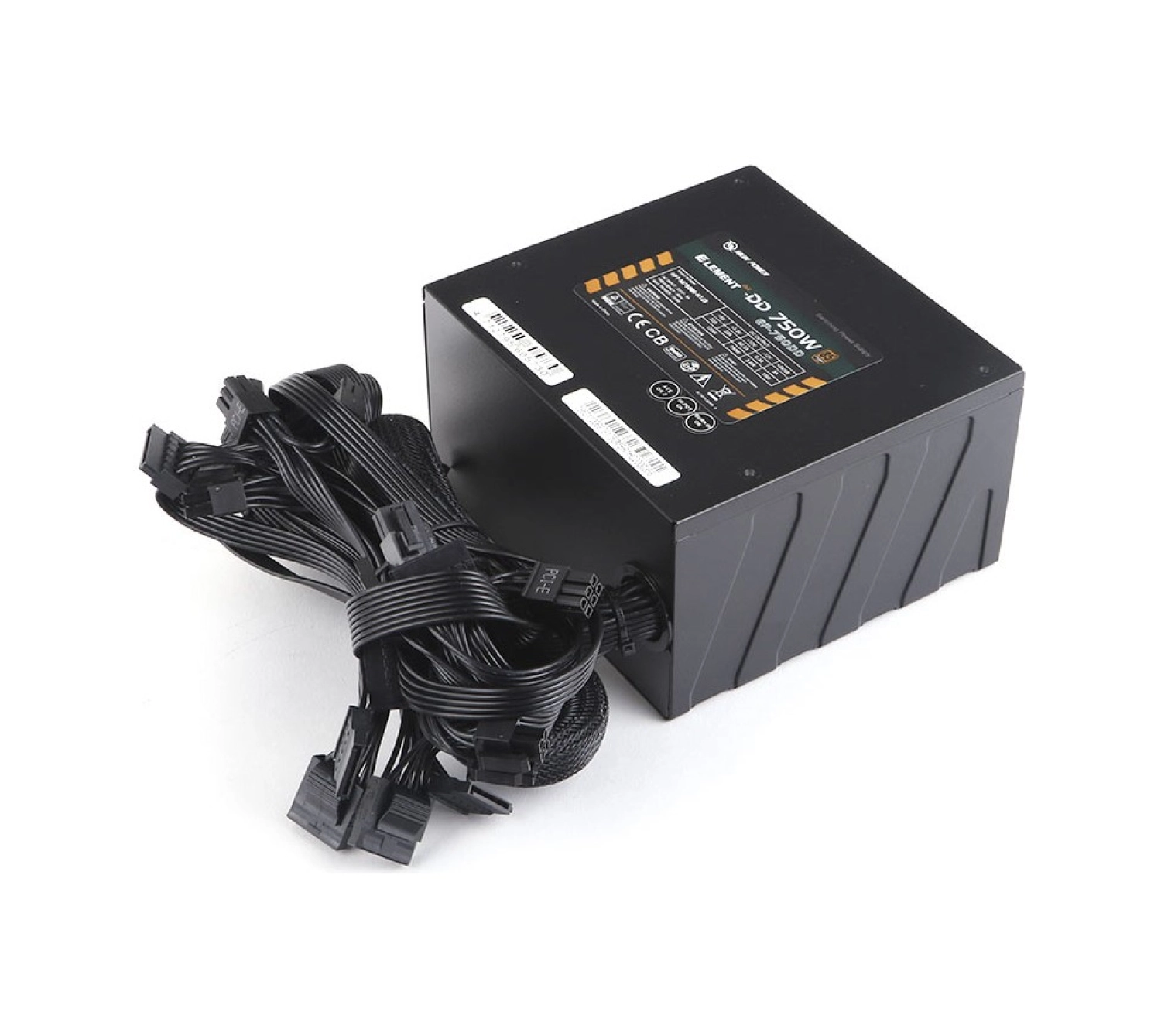 High Power Element-Dd Gd 750W 80+ Bronze 62.5A Single Rail Aktif Pfc Siyah Atx Güç Kaynağı - Görsel 5