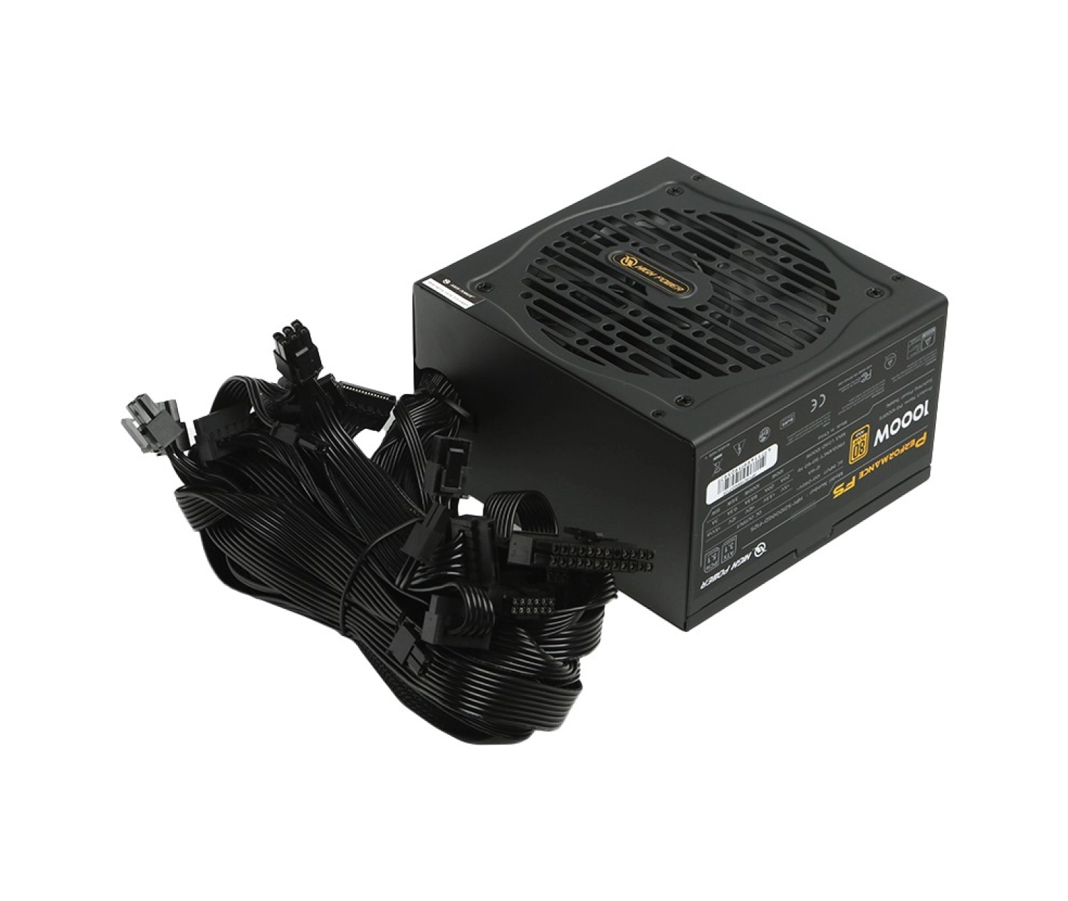 High Power Performance Atx 3.1 1000W 80+ Gold Pcıe 5.1 Atx Güç Kaynağı (Hp1-S21000Gd-F12S) - Görsel 2
