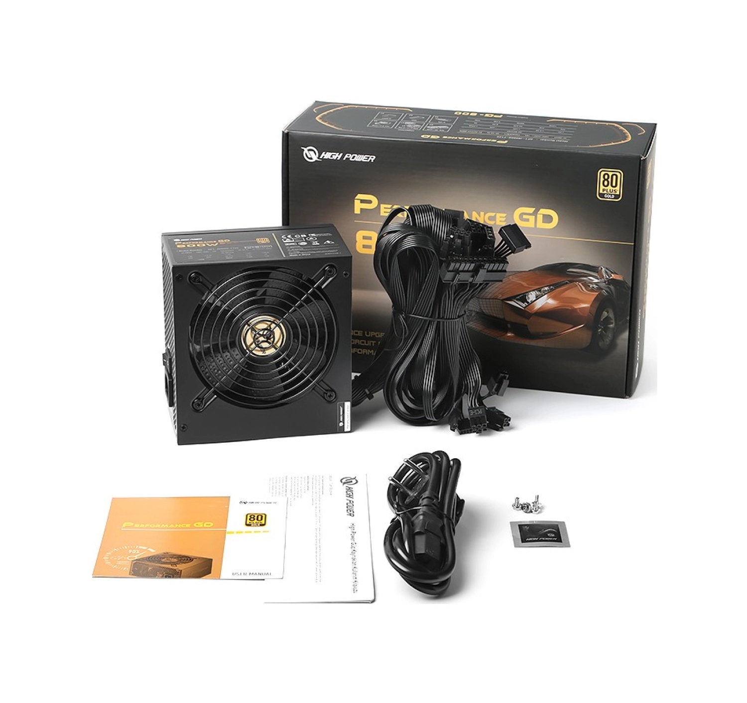 High Power Performance Gd 800W 80+ Gold Güç Kaynağı (Hp1-J800Gd-F12S) - Görsel 2