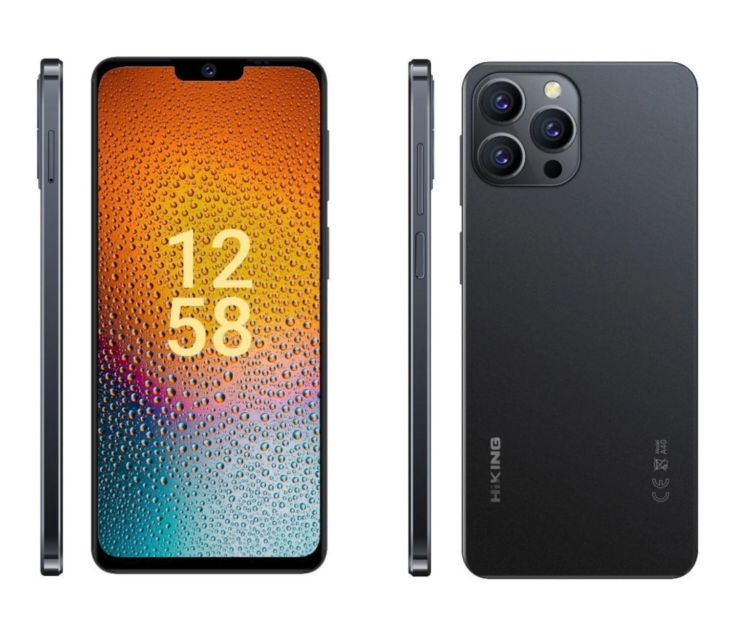 Hiking A40 6Gb Ram 128Gb Hafıza 6,52" Siyah Cep Telefonu - Görsel 5