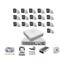 Hikvision 16 Kameralı Dış Ortam Güvenlik Kamera Seti 4 Tb Hdd